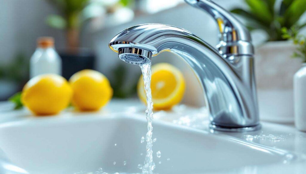 Weder Essig noch Zitrone: Dieses Hausmittel entfernt Kalk von Armaturen in Sekunden