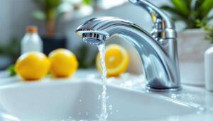 Weder Essig noch Zitrone: Dieses Hausmittel entfernt Kalk von Armaturen in Sekunden