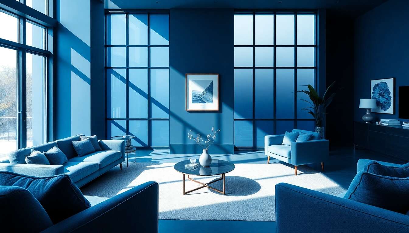 Le bleu profond pour une touche de sophistication Le bleu profond pour une touche de sophistication