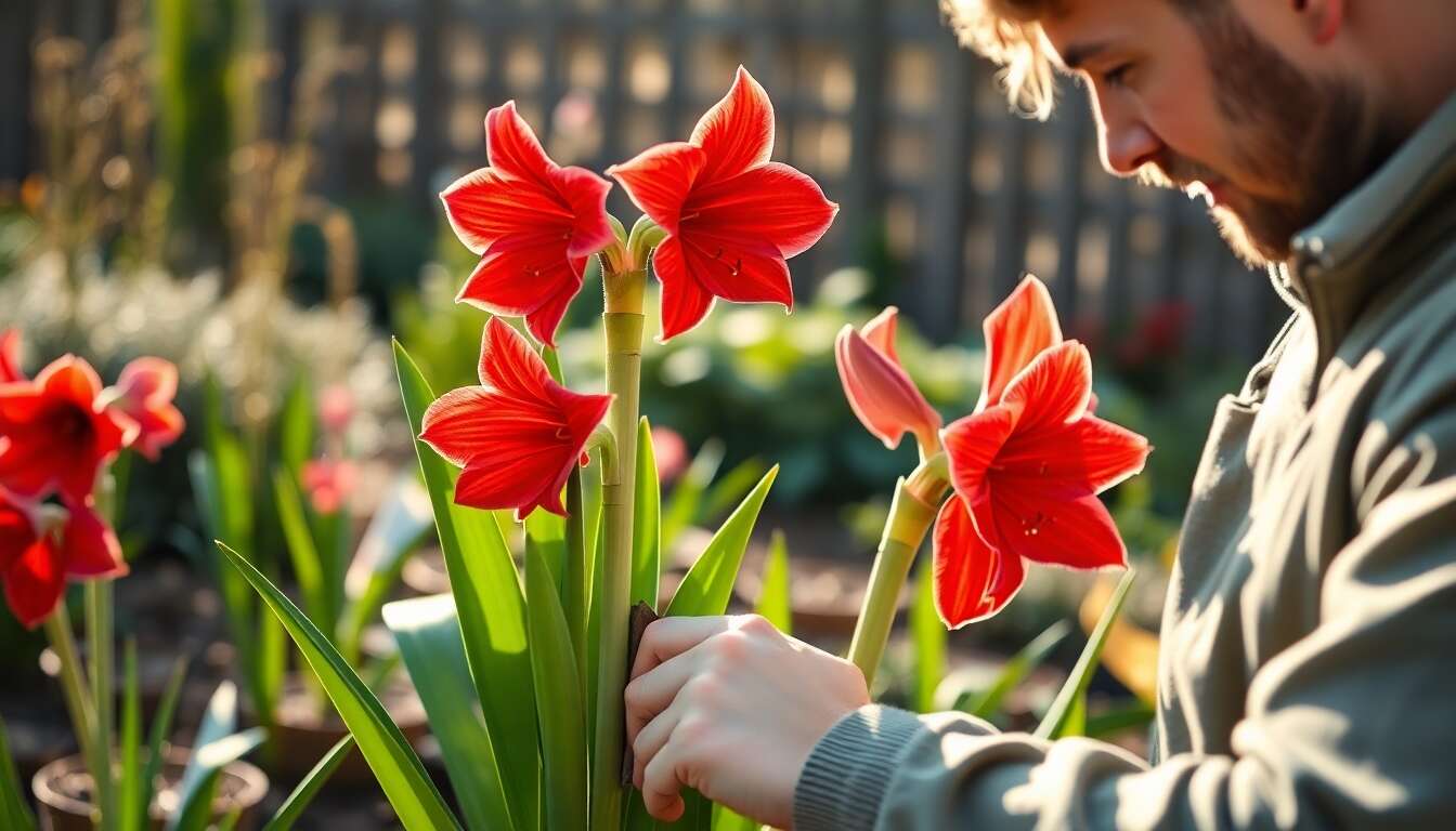 Pr&eacute;parer l'amaryllis pour l'hiver