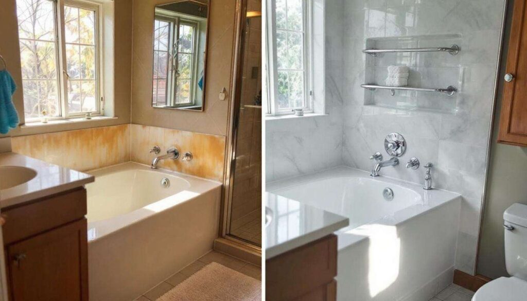 Verfärbte Silikonfugen im Bad: Dieses Hausmittel wirkt über Nacht – ganz ohne Austausch