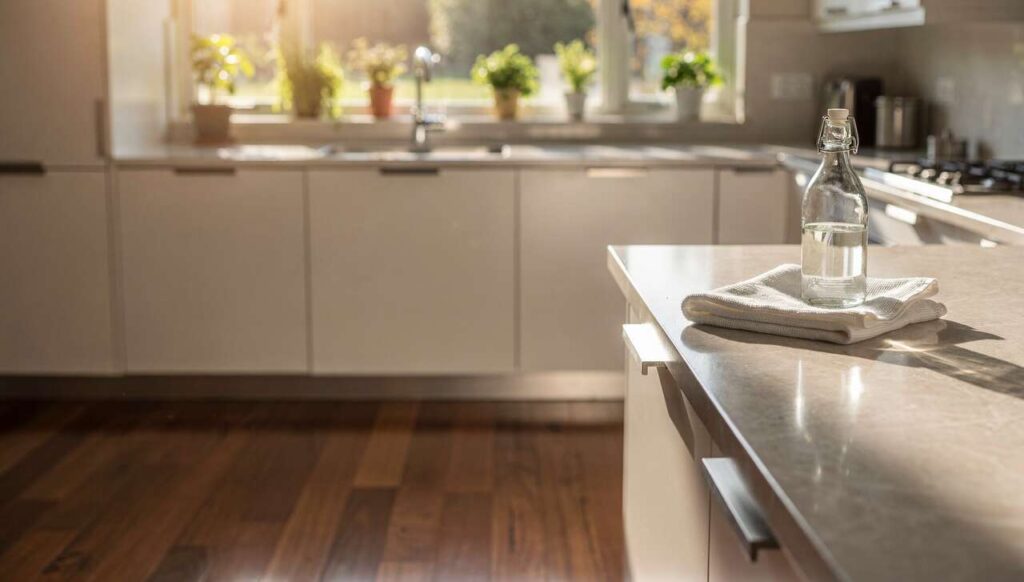 Parkett pflegen: Mit dieser Küchenzutat bringen Sie stumpfe Böden wieder zum Glänzen