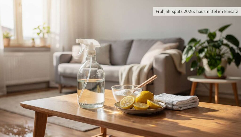 Frühjahrsputz 2026: Diese 5 Hausmittel ersetzen laut Öko-Test teure Spezialreiniger