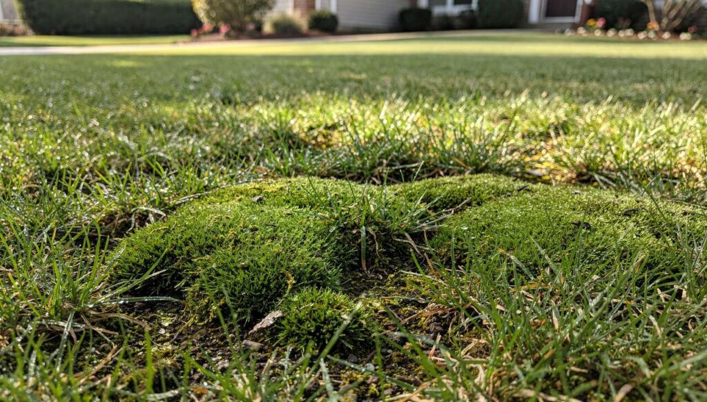 Moos im Rasen: Der eine Fehler beim Mähen, der das Problem laut Gartenexperten verdreifacht