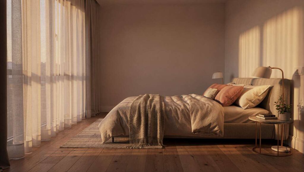 Warum Schlafexperten das Bett nie mit dem Kopfteil zum Fenster stellen würden