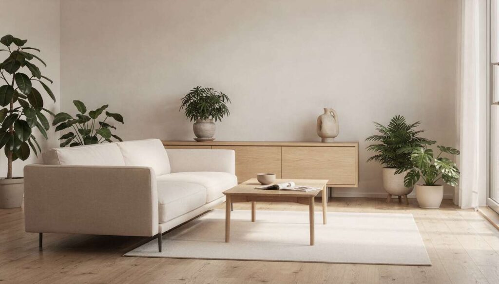 Japandi-Trend 2026: Warum Deutsche immer häufiger auf Sofakissen verzichten