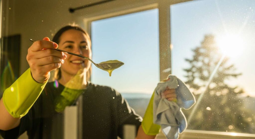 Fenster streifenfrei putzen: Ein Löffel dieses Hausmittels reicht laut Reinigungsprofis aus