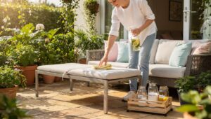 Grünbelag entfernen: Mit diesem einfachen Hausmittel klappt der Frühjahrsputz auf der Terrasse