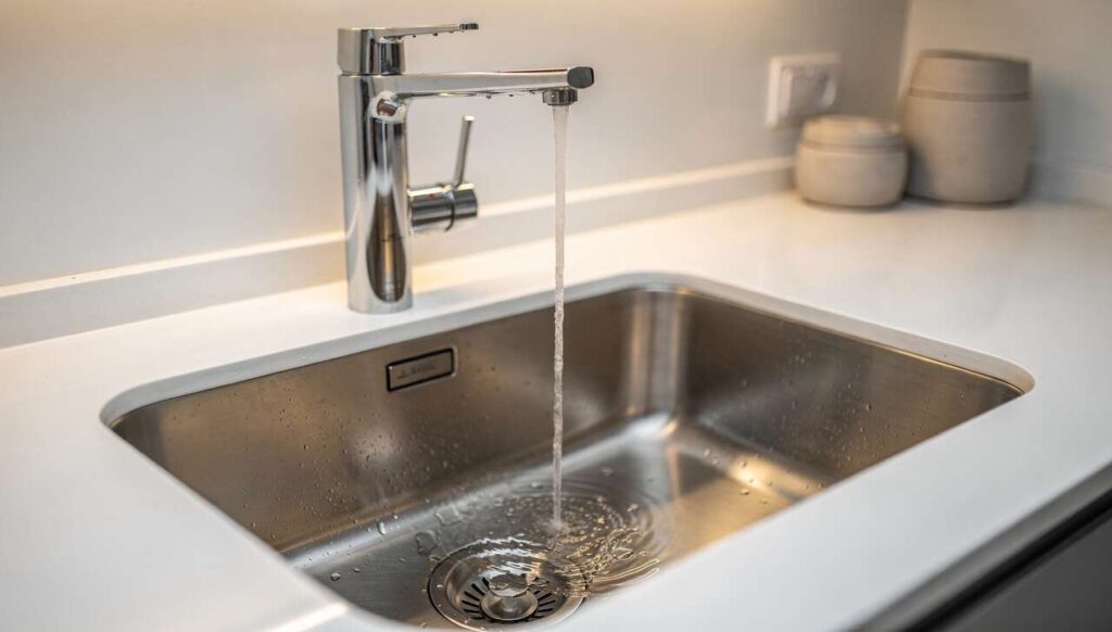 Wochenlang saubere Spüle: Sie brauchen nur ein Hausmittel