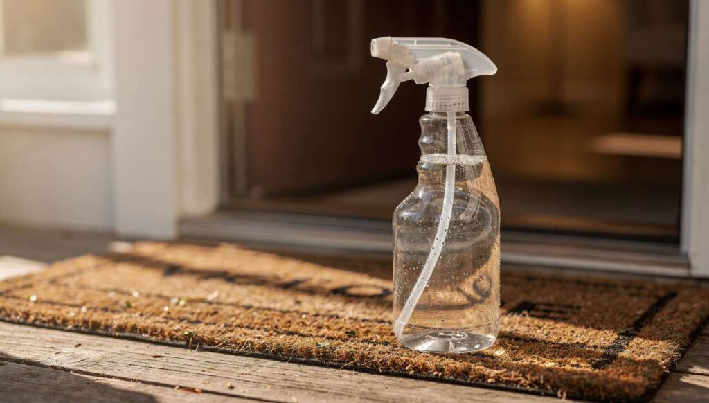 Essig am Hauseingang versprühen: Wozu das dient und warum Fachleute es empfehlen