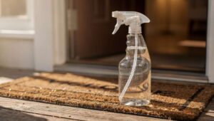Essig am Hauseingang versprühen: Wozu das dient und warum Fachleute es empfehlen