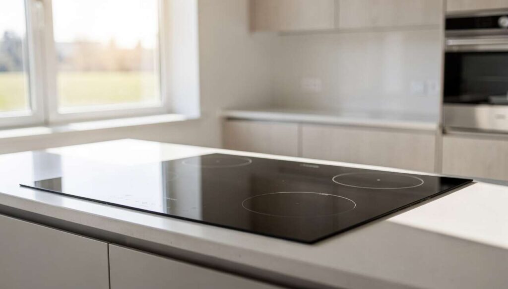 Ein Trick macht das Glaskeramik-Kochfeld blitzsauber
