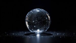 Von Rossmann: Diese funkelnde LED-Glaskugel glänzt heller als jeder Stern