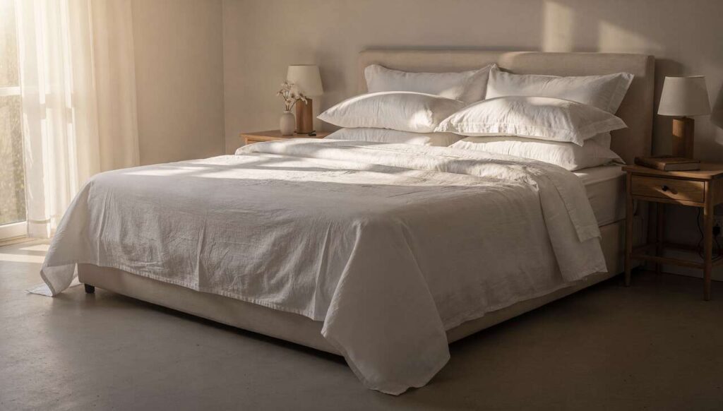 Bettwäsche wechseln: nicht alle zwei Wochen oder einmal im Monat