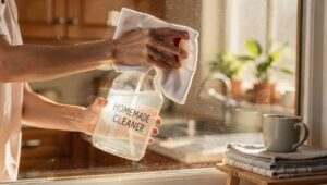 Statt Glasreiniger ich reinige meine Fenster lieber mit diesem preiswerten Hausmittel